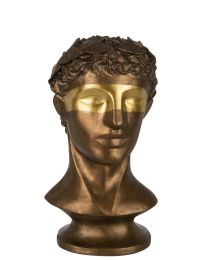 Buste Caesar Poly Brons/goud