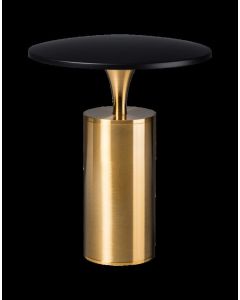 Tafellamp Elegance, Zwart/brass Afwerking