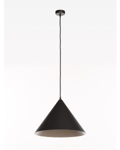 Hanglamp 1 Lichtpunt Zwart