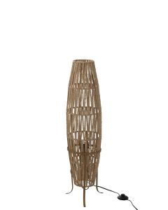 Staanlamp Geweven Jute Beige Small