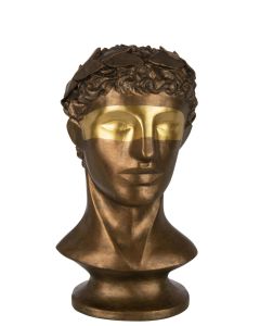 Buste Caesar Poly Brons/goud