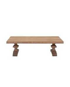 Salontafel Teak Met Kloosterpoot