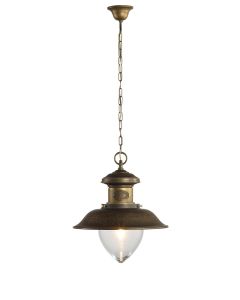 Hanglamp Fischerman Antiek Bronzen Uitvoering